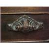 Image 3 : Walnut Victorian chest of drawers, beveled wh