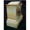 Image 2 : Alabaster cased Ansonia mantle clock, open es