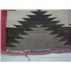Image 2 : Navajo rug, in red, brown, black and cream, C