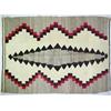 Image 1 : Navajo rug, in grey, brown, and beige, C. 192
