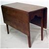 Image 2 : Hepplewhite swing leg drop-leaf table, walnut