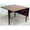 Image 3 : Hepplewhite swing leg drop-leaf table, walnut