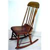 Image 3 : Boston rocker, five spindle back, C.1820-30 E