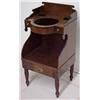 Image 2 : Mahogany Sheraton washstand, scrolling splash