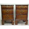 Image 1 : A pair of Chippendale style bachelor's chests