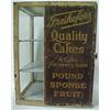 Image 1 : Tin advertising cake display cabinet, Freihof