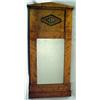 Image 1 : Biedermeier style mirror, overhanging cornice