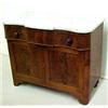 Image 2 : Walnut Victorian washstand, white beveled mar
