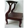Image 3 : Walnut kneeler, late Victorian, 25" high Esti