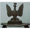 Image 3 : Pine display cabinet, Imperial eagle crest ov