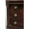 Image 3 : Walnut veneer Empire chest of drawers, large