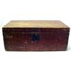 Image 1 : Grain painted document box, hinged lid, dovet