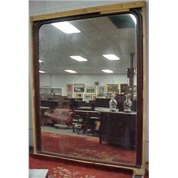 Mahogany framed mirror