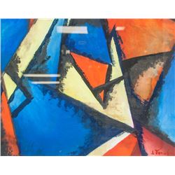 Lyubov Popova (Russian 1889-1924) Gouache on Paper