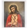 Image 2 : Bolivian Oil on Canvas Painting of Christ