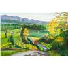 Image 3 : Oil on Canvas Landscape Scene