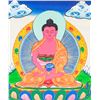 Image 2 : Tibetan Amitabha Thangka Painting Scroll