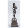 Image 1 : Joe Descomps French 1872-1948 Bronze Nude Statue