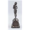 Image 3 : Joe Descomps French 1872-1948 Bronze Nude Statue