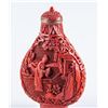 Image 7 : 3 Assorted Chinese Glass and Lacquer Snuff Bottles