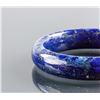Image 2 : Chinese Lapis Carved Bangle
