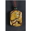 Image 1 : Chinese Three Colour Jadeite Carved Pendant