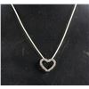 Image 1 : 0.15ct Diamond Sterling Silver Pendant RV$800