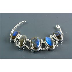 100.00ct Labradorite 8" Bracelet CRV $1200