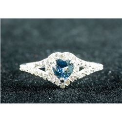 0.70ct Sapphire & 0.40ct Diamonds Ring CRV $3600