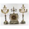 Image 2 : 1878 French Table Clock Garniture Set