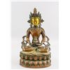 Image 1 : Tibetan Gilt Bronze Amitabha Statue