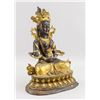 Image 2 : Tibetan Gilt Bronze Amitabha Statue with Mark