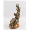 Image 5 : Tibetan Gilt Bronze Four-Arm Guanyin Statue