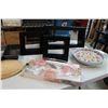 Image 2 : Lot Of Misc. (Shadowboxes, Trays, Frying Pan, Platters, Pans)