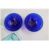 Image 2 : Lot of Blue Colored Glass Pieces