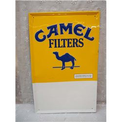 Tin Camel Cigarettes Sign