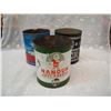 Image 1 : Lot OF 1 Gallon Antifreeze and Oil Tins (3)
