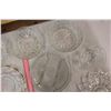Image 3 : Lot OF Crystal Glassware (Serving Platters and Bowls)
