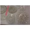 Image 4 : Lot OF Crystal Glassware (Serving Platters and Bowls)