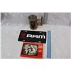 Image 1 : Playboy’s Teevees Jeebies Book with Ammunition Shell Mug and Dodge Ram License Plate