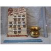 Image 1 : 2 Advertising Items, Razor blade Store Display, US Tobacco Splatoon