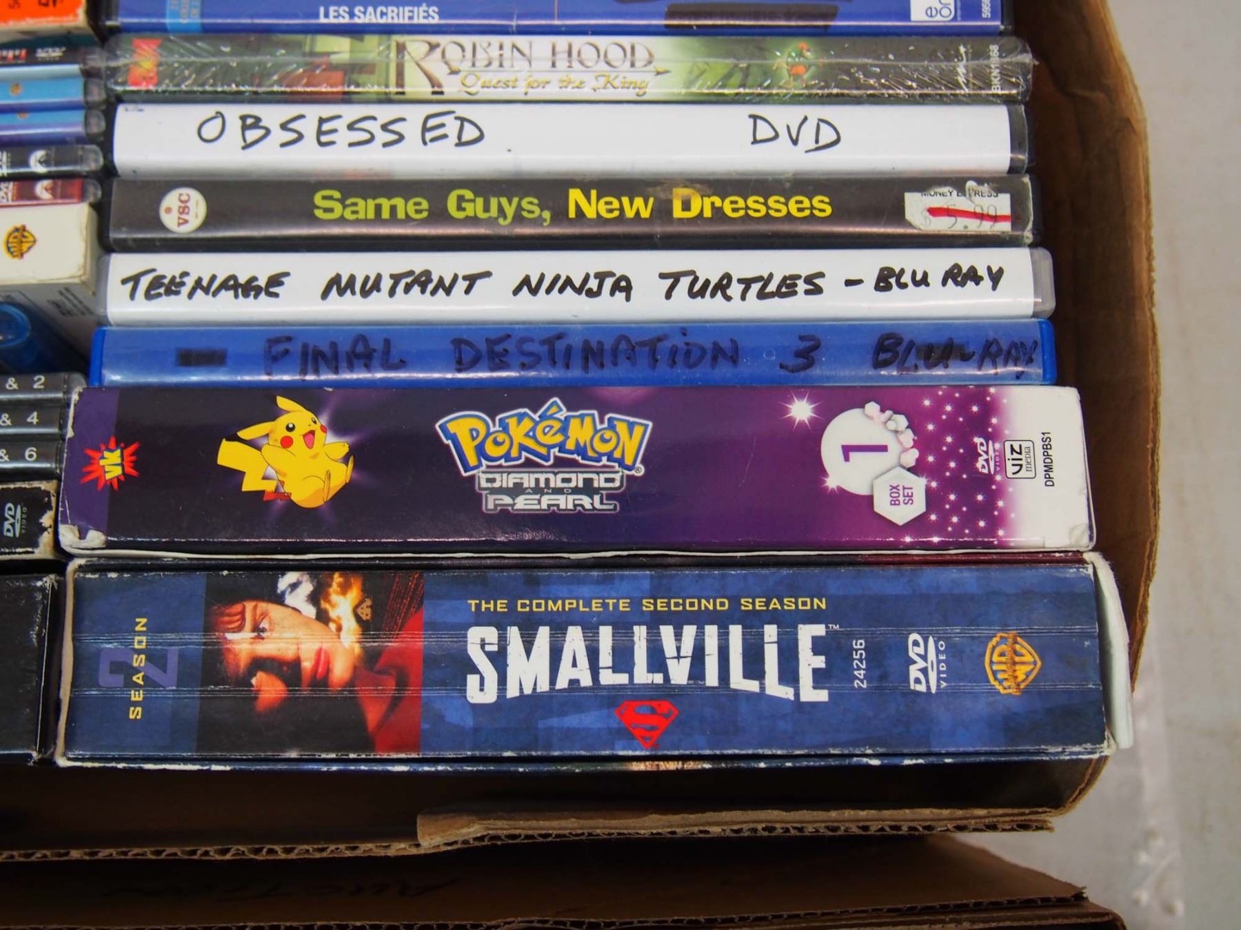 Lot of DVD Movies, BluRay Movies & DVD TV Box Sets