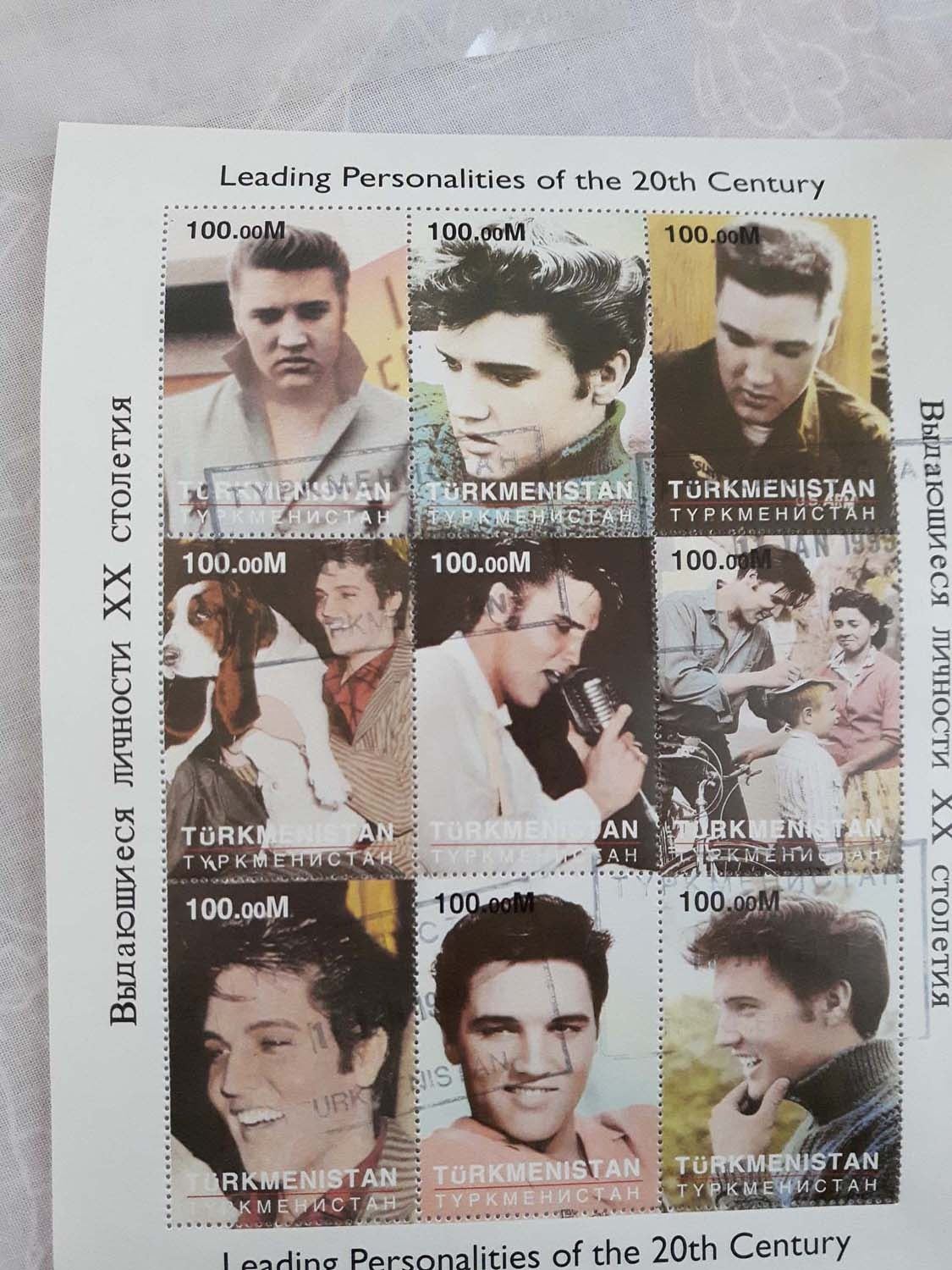 Elvis Presley Pictures And Variety Of Elvis Stamps