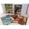 Image 1 : 3 Gun Magazines, Kit Carson Stamp Book, Fury Comic