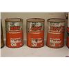 Image 3 : Co-Op Grease Pail w/Co-Op Motor Oil Tins (5)