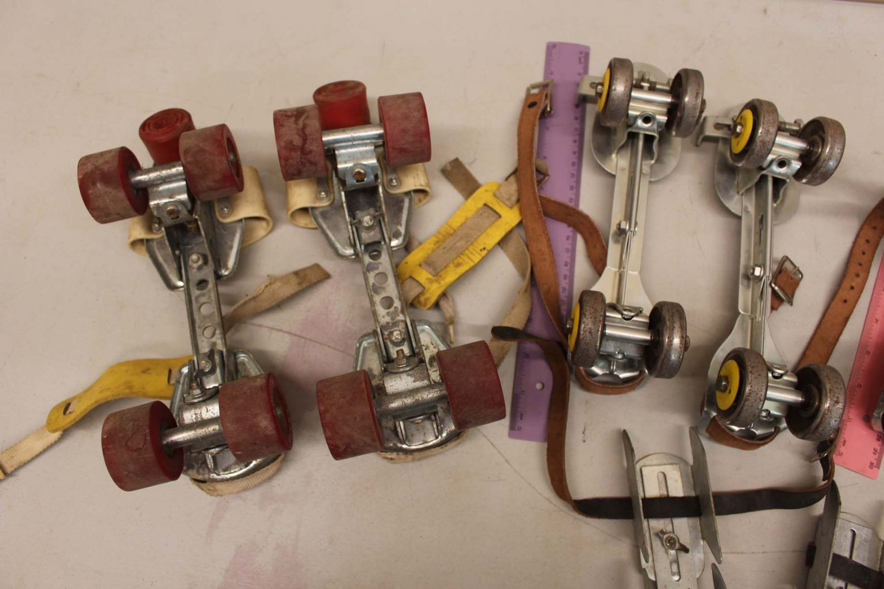 Vintage Roller Blades (4 Pairs)