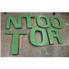 Image 1 : Large Metal "Toronto" Letters