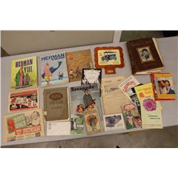 Lot of Vintage Parer, Comics, Books, etc.