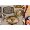 Image 3 : Lot of Vintage Misc: (Belt Buckles, Mini Tea Set, Misc.)