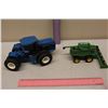 Image 2 : ERTL John Deere 9750STS Combine Model & A ERTL New Holland 9682 Tractor Model